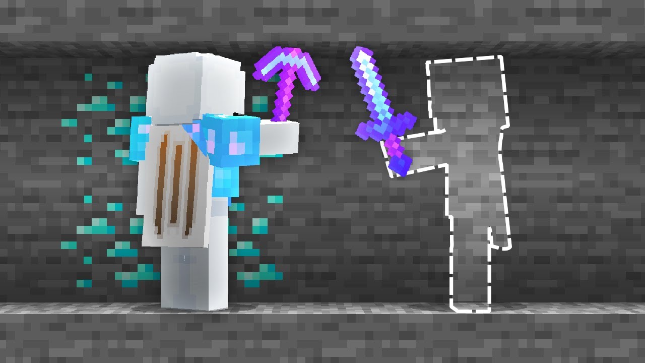 Minecraft Manhunt, но Охотник невидим...