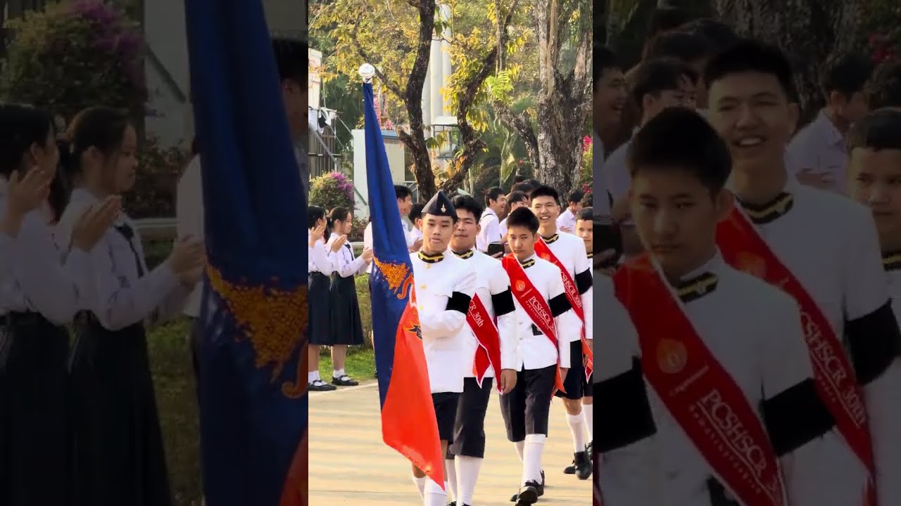 ปรบมือแสดงความยินดีวันปัจฉิมนิเทศ ม.3 และ ม.6 PCSHSCR 30 ร.ร.วิทยาศาสตร์จุฬาภรณราชวิทยาลัย เชียงราย