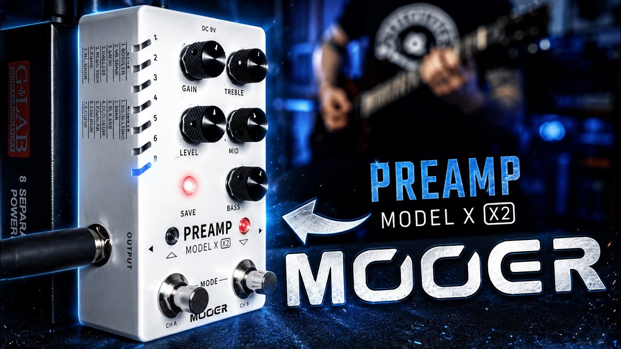 MOOER Preamp Model X ⚪️ Crushing High Gain Metal Tones On A Budget! 🤘