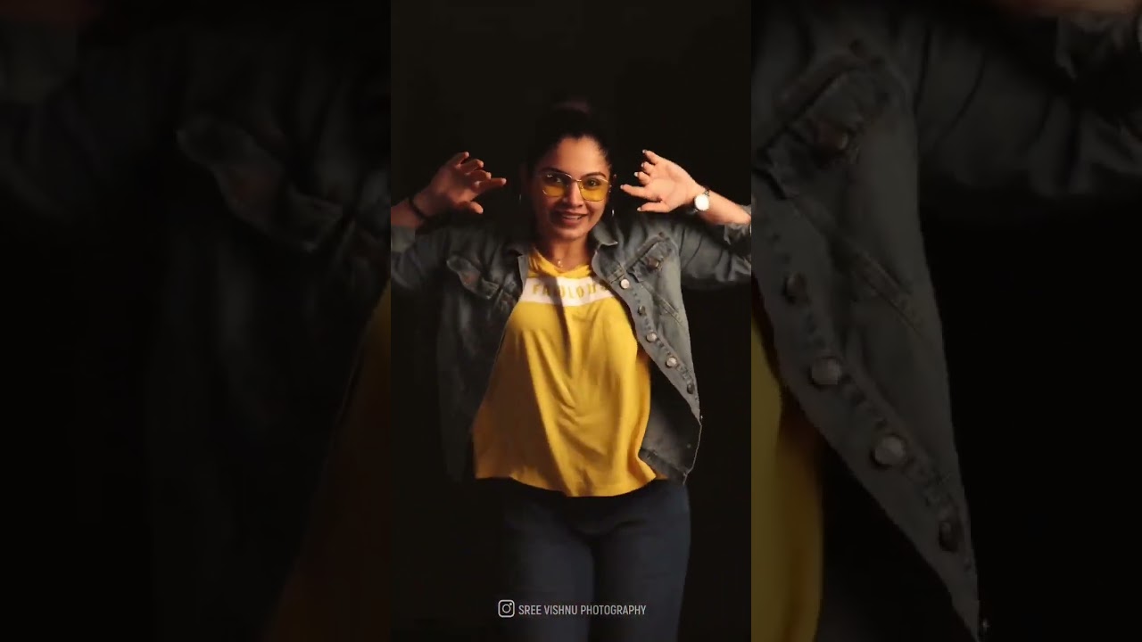 DJ sibin performing with actress Poojitha Sreekumar What a dance