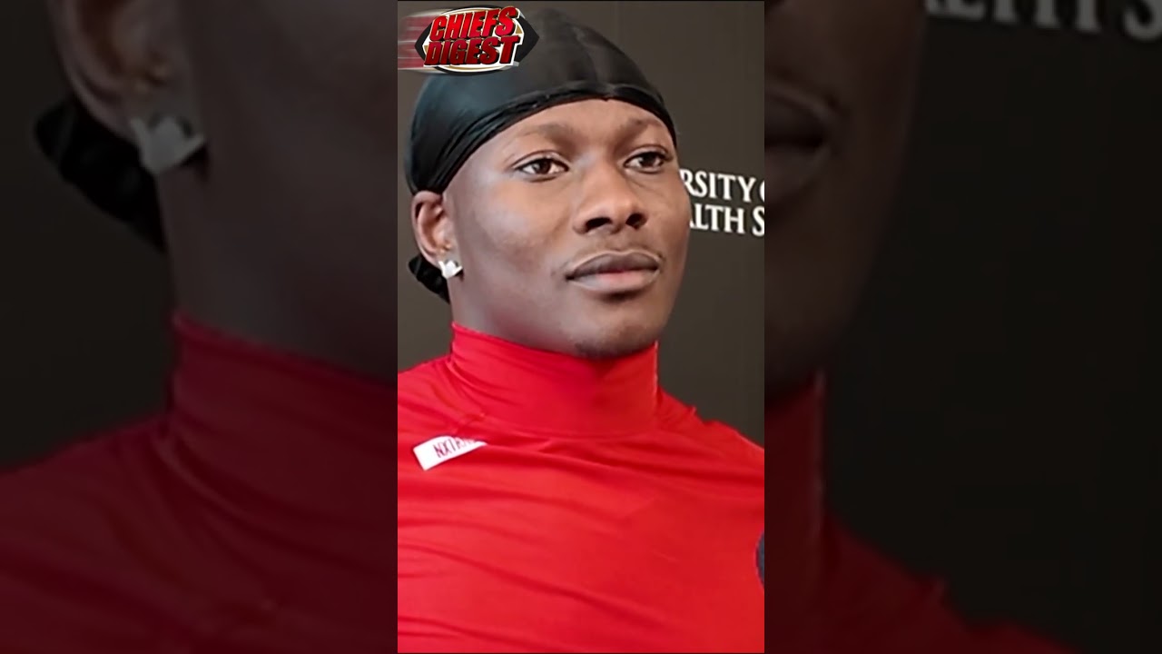 Hollywood Brown on the #Chiefs wide receiver room. #chiefskingdom #chiefsfootball