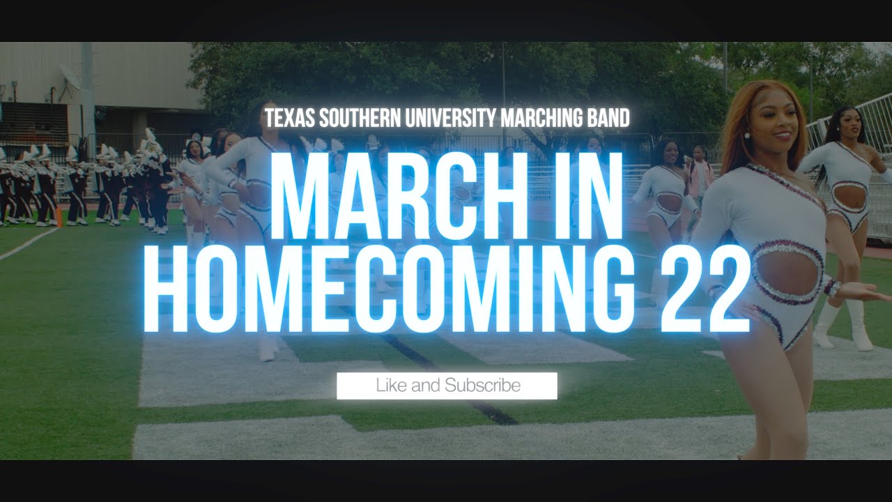 March In/Entrance | Texas Southern “Ocean of Soul” Marching Band and Motion 22 | Homecoming 22