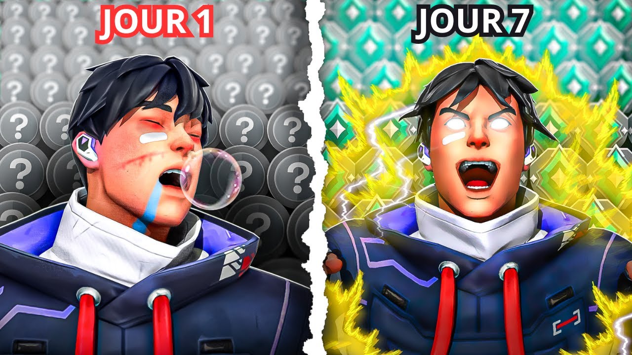 7 JOURS POUR RANK UP ASCENDANT 3 SINON JE T'OFFRE UN SKIN ! Quel résultat ?! (ep.5)