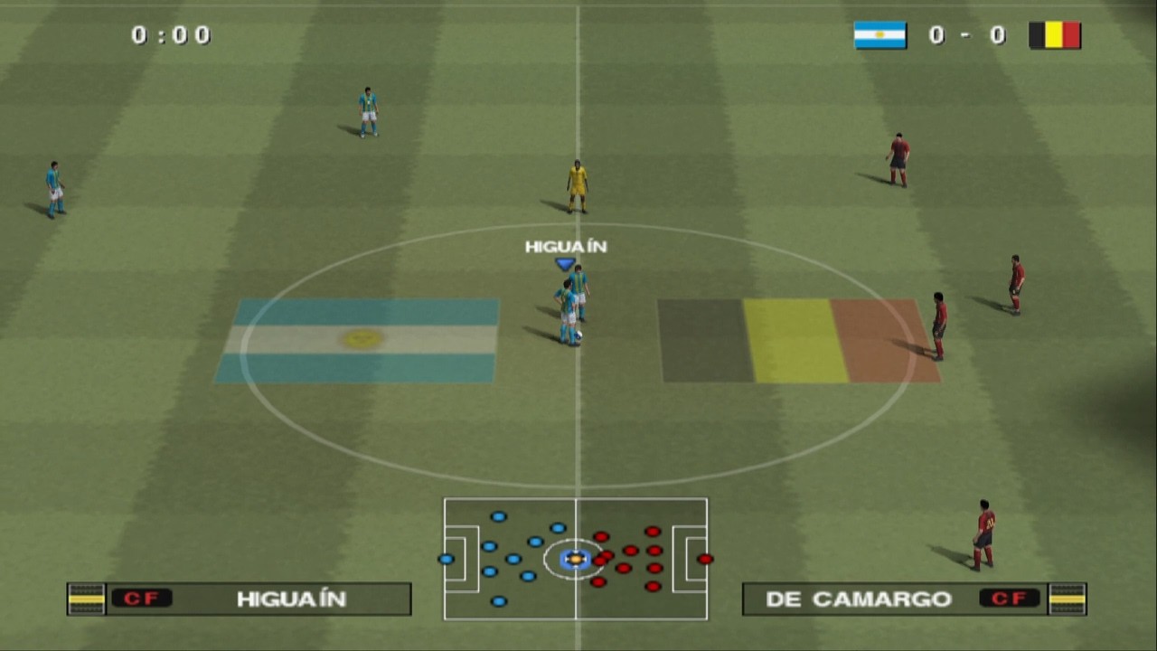 PES 2013 - Argentina vs Belgium FC PS2