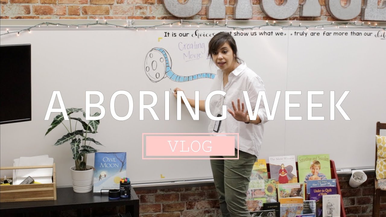 A Boring Week | Teacher Vlog