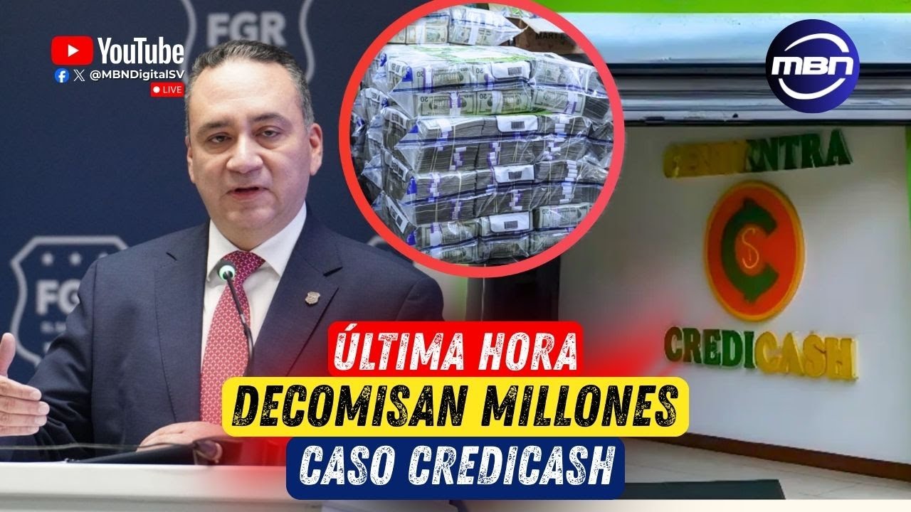 Fiscal General Brinda Conferencia de Última Hora por Caso CREDICASH