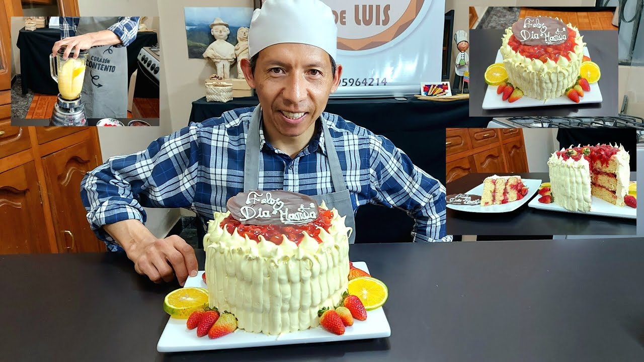 Torta Fácil para Festejar a Mamá con todos sus pasos (con el toque de Luis) Ecuador