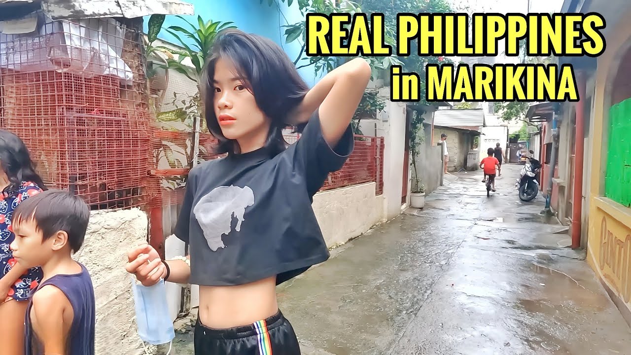 THE OTHER SIDE of MARIKINA | WALKING HIDDEN NARROW ALLEY in MALANDAY MARIKINA PHILIPPINES 🇵🇭