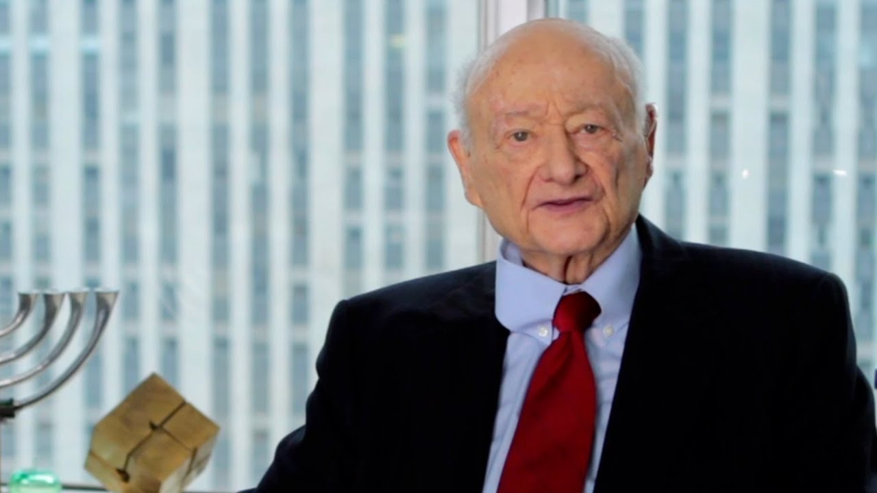 Mayor Ed Koch Endorses the President for Four More Years