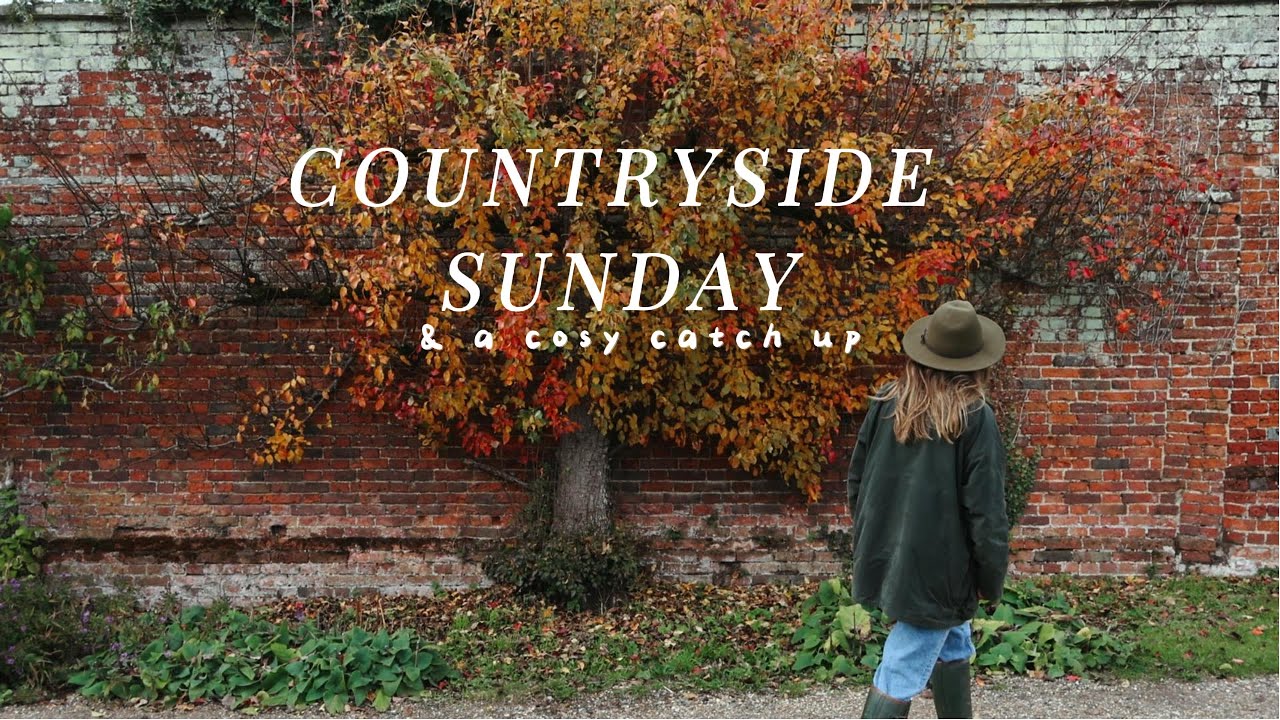 Cup of tea, catch up and a cosy countryside sunday vlog at the National Trust ☕️ 🍁
