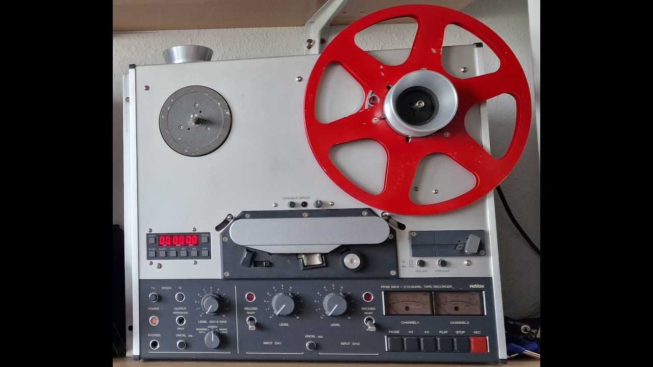 Service af Revox PR99 Afsnit 1.