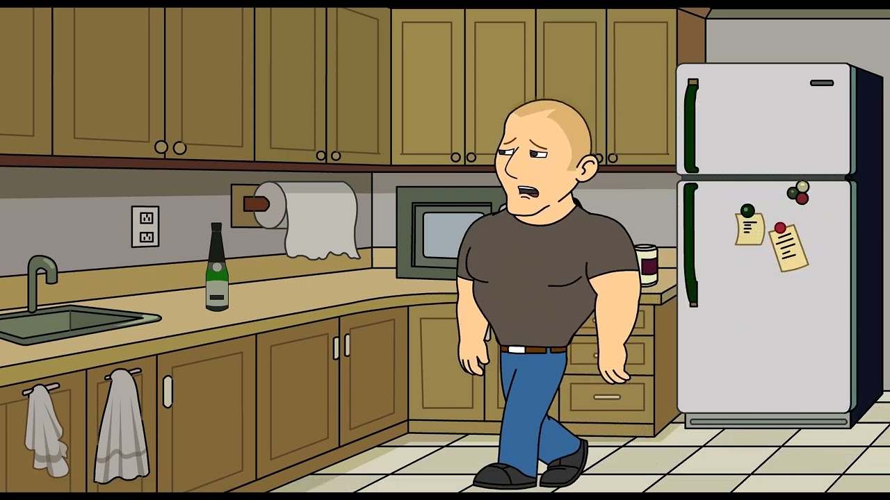 Childish Dad gets drunk