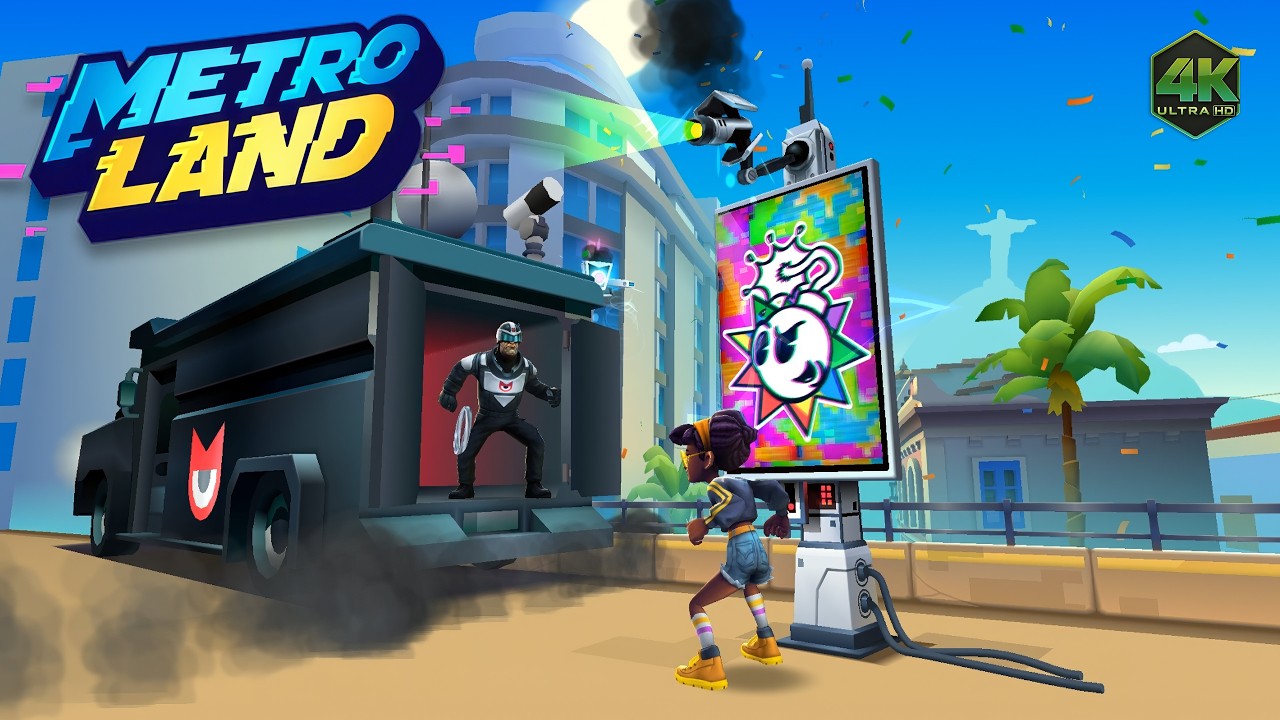 MetroLand Gameplay Part 2: THE NEW SUBWAY SURFERS? 🏃‍♂️💨[PC 4K 60FPS]