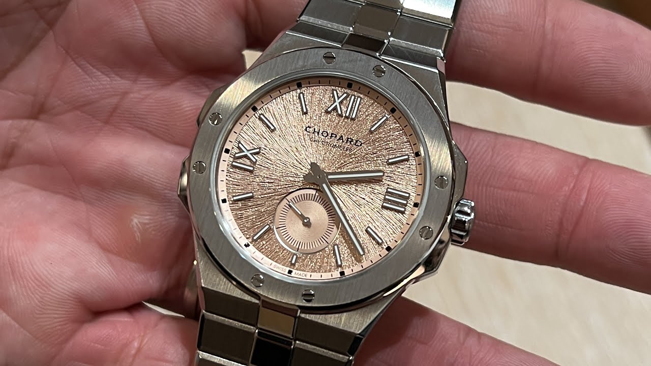 Chopard President Karl-Friedrich Scheufele presents new Alpine Eagle and L.U.C. 1860 timepieces