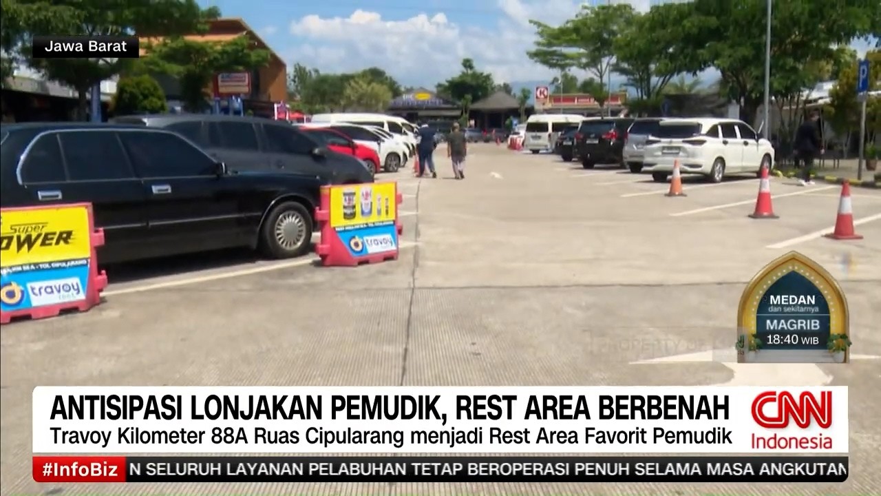 Antisipasi Lonjakan Pemudik, Rest Area Mulai Berbenah