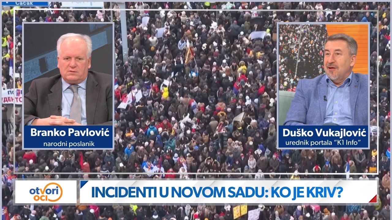 Ko je odgovoran za niz incidenata u Novom Sadu?