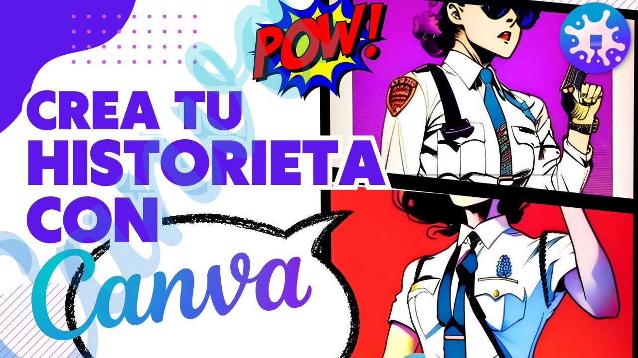 Cómo hacer historietas usando CANVA | Canva Geeks