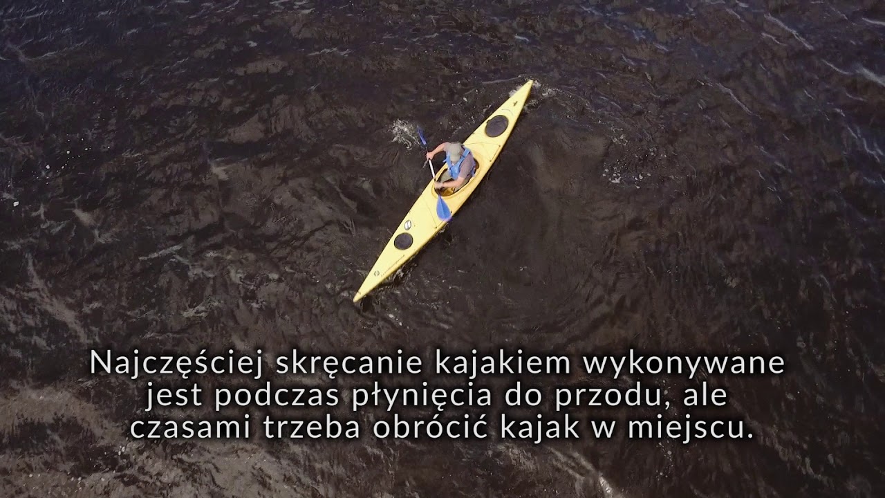 Skręcanie kajakiem