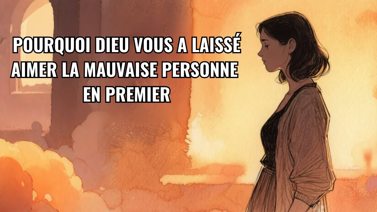 Pourquoi Dieu t’a laissé aimer la mauvaise personne.