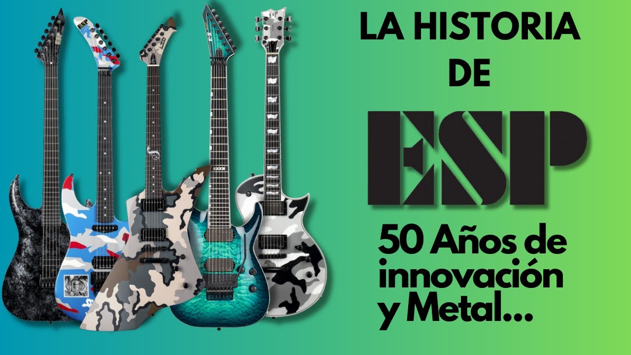 50 años de metal con ESP Guitars: la historia completa