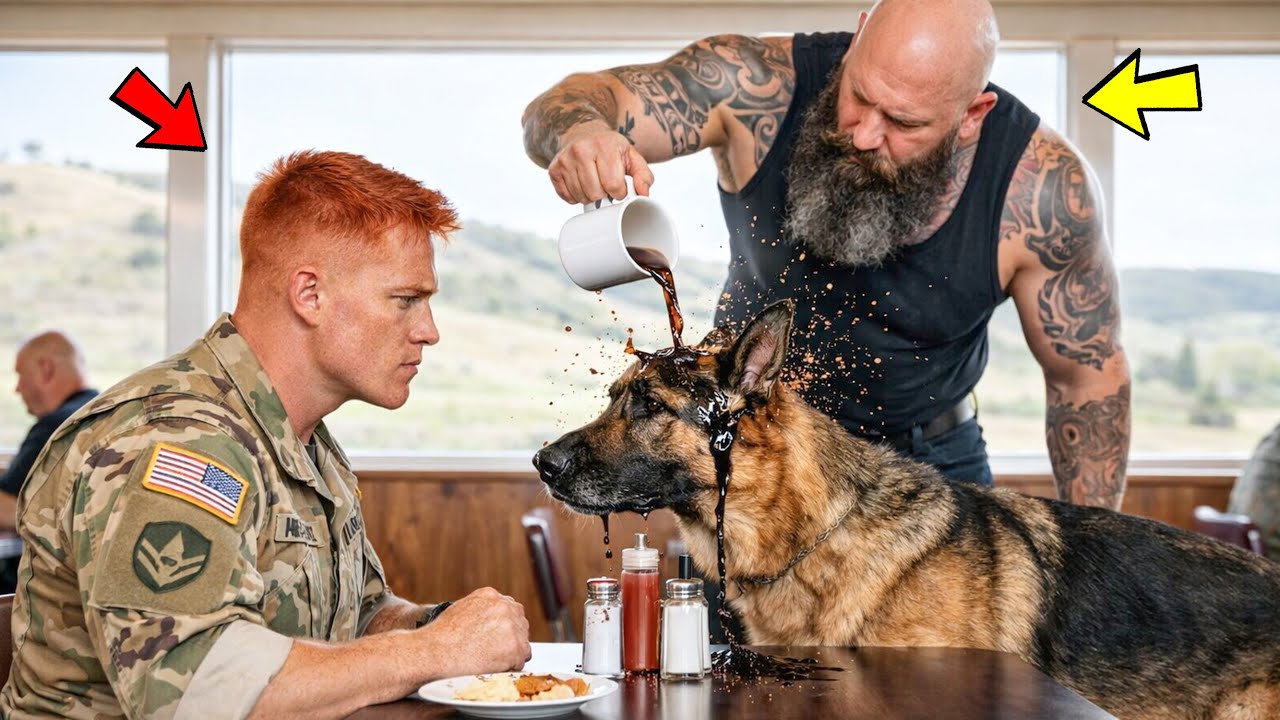 Rowdy mobbt Mann und Hund – dann merkt er, dass er einem Navy SEAL gegenübersteht.
