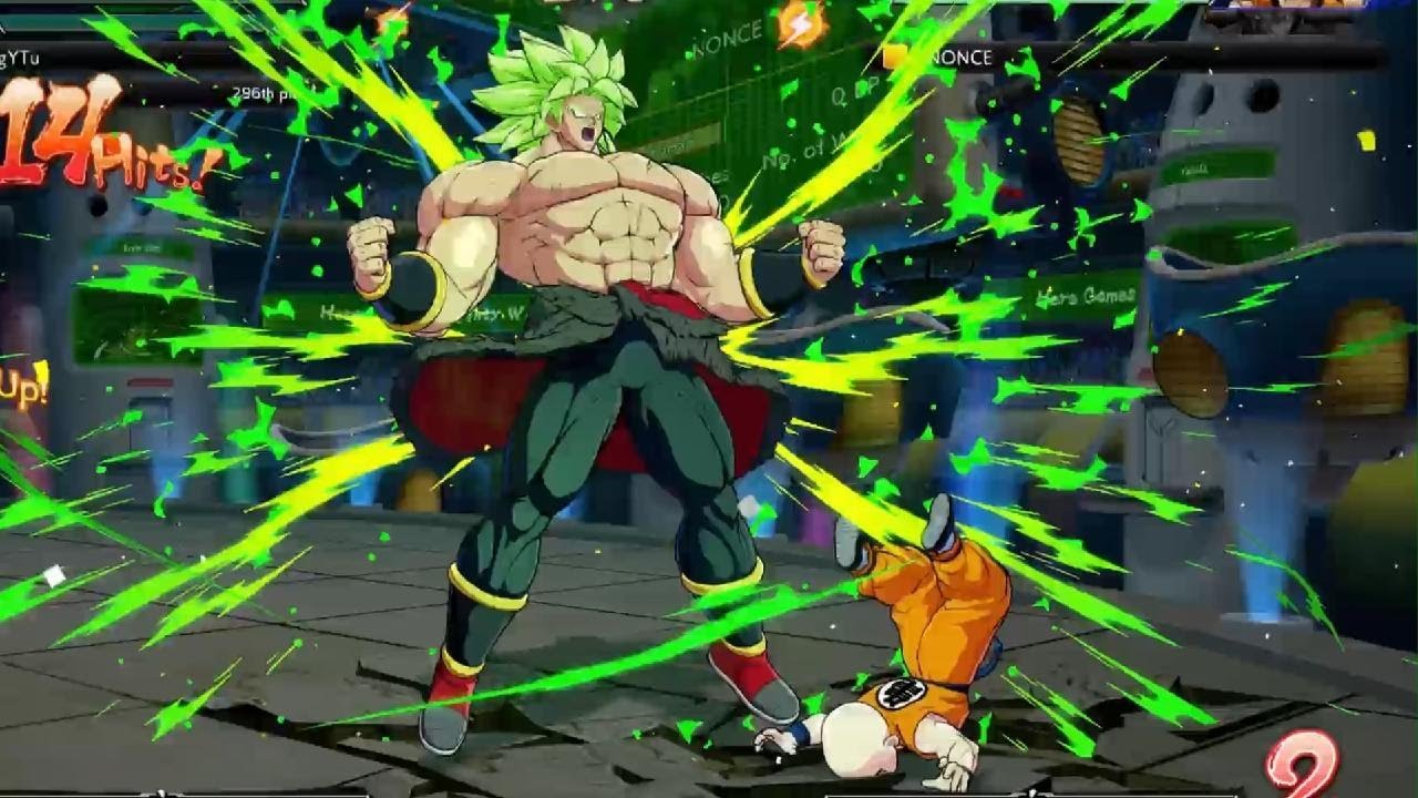 DBFZ 🥳 Hit Krillin Yamcha vs 😈 SSB Gogeta Vegeta DBS Broly