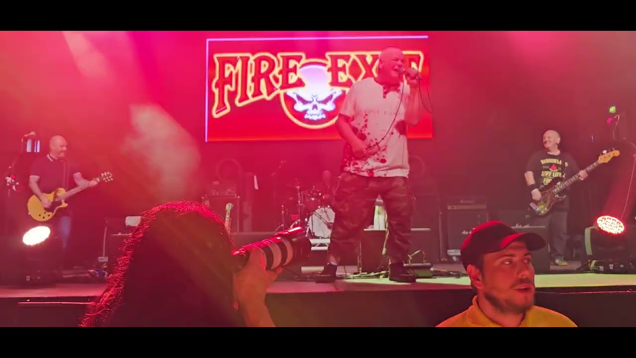 Fire Exit  ... Empress Ballroom ... Rebellion Festival 2024