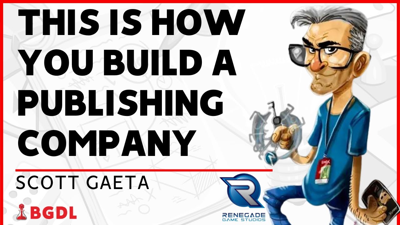 How to run a publishing company with Scott Gaeta of Renegade Games