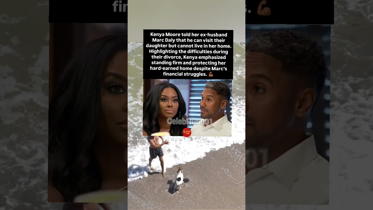 Kenya Moore Claps Back at Ex Marc Daly #KenyaMoore #MarcDaly #RHOA #lovestory #shorts #trending