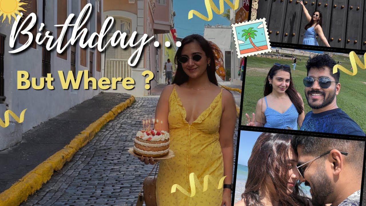 Birthday Trip… Guess Where He Took Me 🤩🏝️