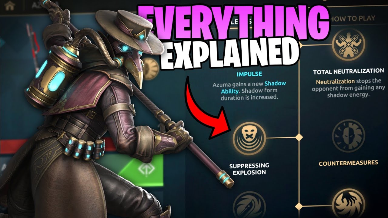Why Azuma Is Best Anti-Shadow Hero 🤯| Azuma's All Abilities & Talents Explanation 🔥| Shadow fight 4