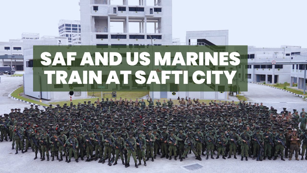 SAF and US Marines conclude Exercise Valiant Mark at Safti City