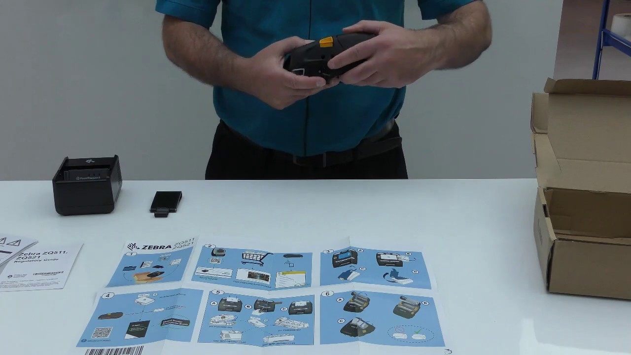 Setting up your Zebra ZQ511 & ZQ521 Premium Rugged Mobile Printer