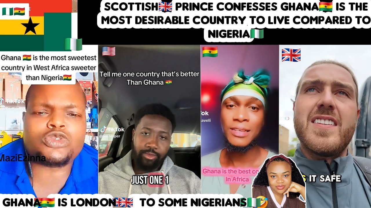 Шотландский🇬🇧 принц признался, что Гана🇬🇭 — самая желанная страна для жизни по сравнению с Нигери...