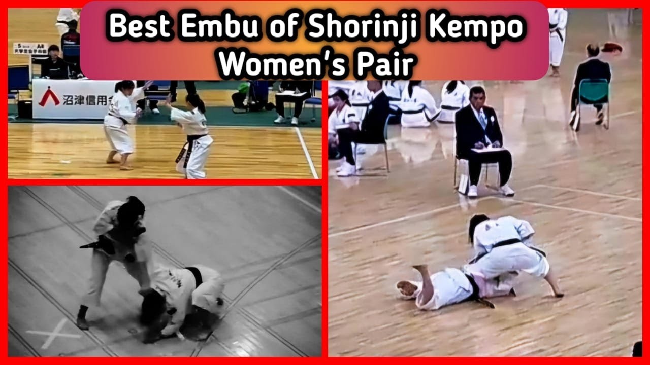 Best Embu Compilation of Japanese Shorinji Kempo Women's Pair