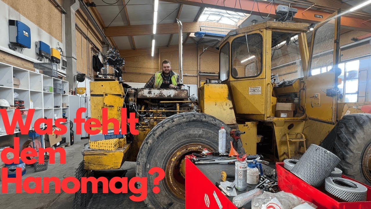 Was fehlt dem Hanomag ? Endlich die große Reparatur