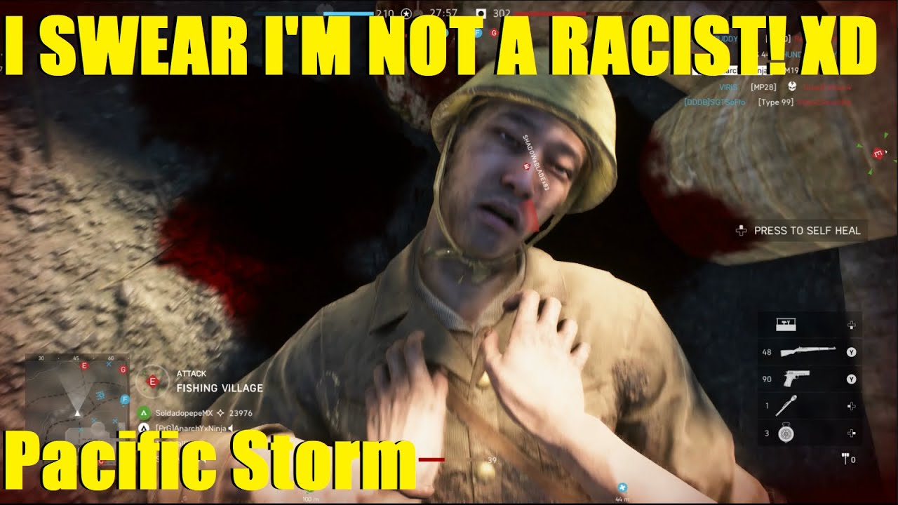 Battlefield V - The D flag gets all the action! I swear I'm not racist XD M1 Garand challenge!
