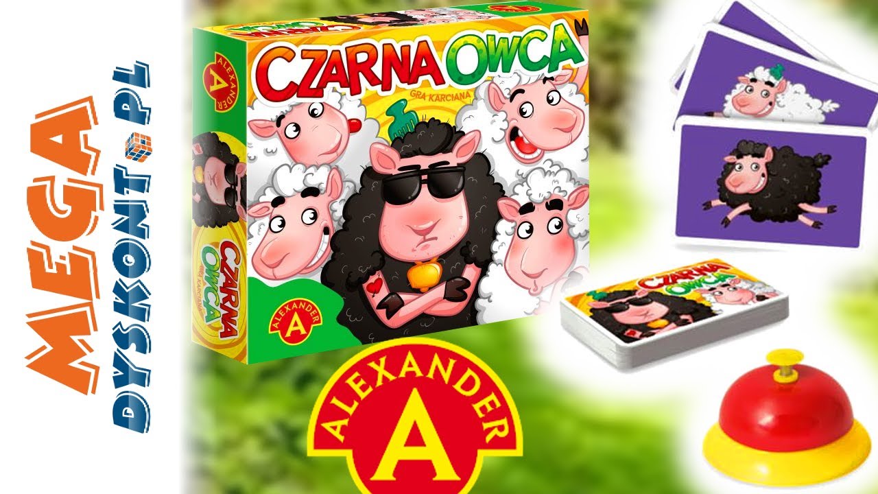 CZARNA OWCA 🐑 GRA ALEXANDER 🐑 MegaDyskont