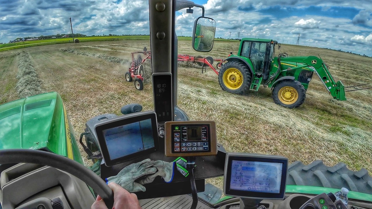 Grass Hay Harvest in South Dakota
