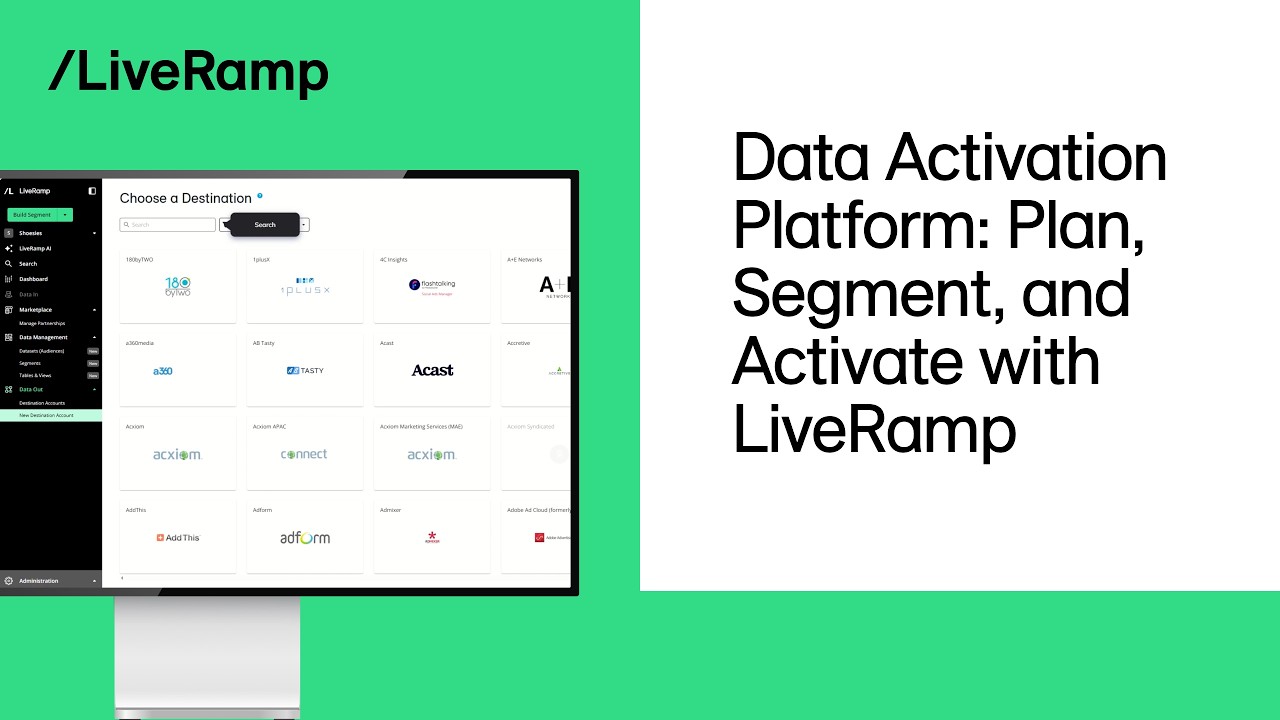 Data Activation Platform: Plan, Segment, and Activate with LiveRamp | Full Demo