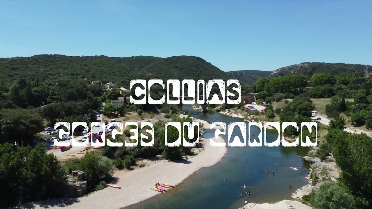 VUES DE FRANCE - Drone 4K - Collias - Gorges du Gardon