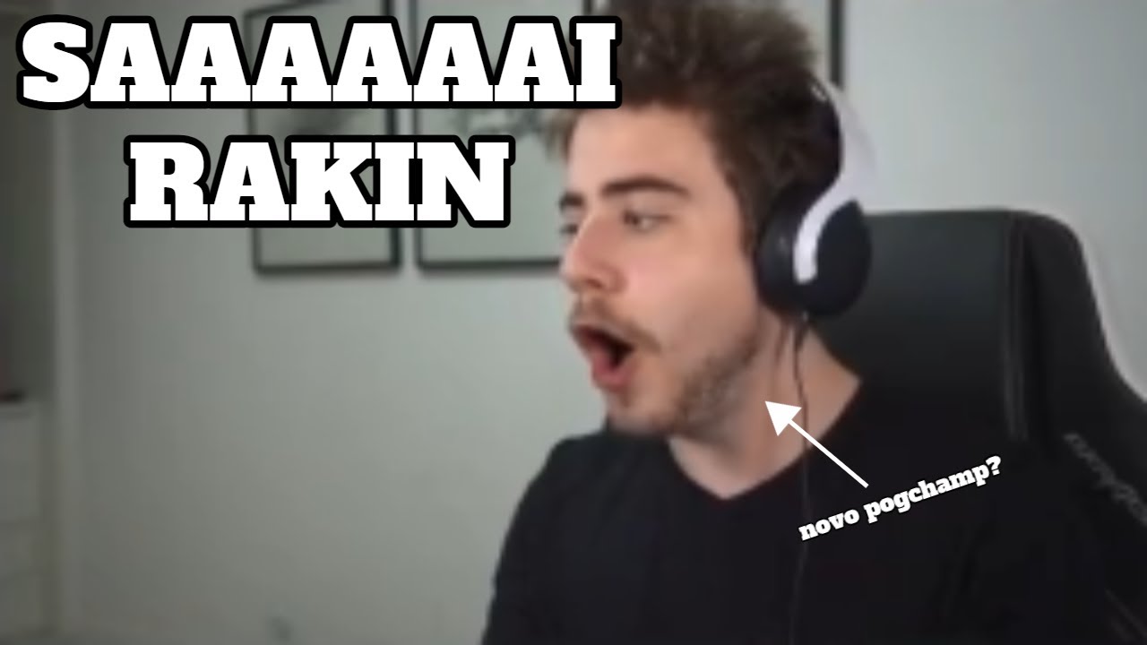 Rakin perseguindo Cellbit no Among Us