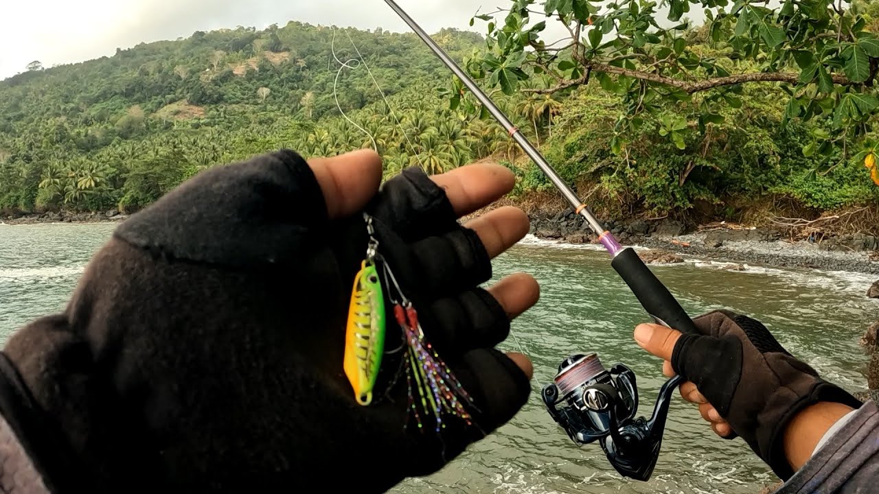 MANCING CASTING UMPAN METAL JIG || BERBURU IKAN PREDATOR PINGGIRAN LAUT
