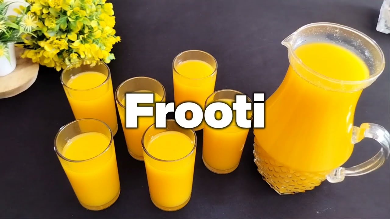 Mango Frooti Recipe 😋 | मैंगो फ्रूटी की रेसिपी हिंदी में। How to make Mango Frooti at home.