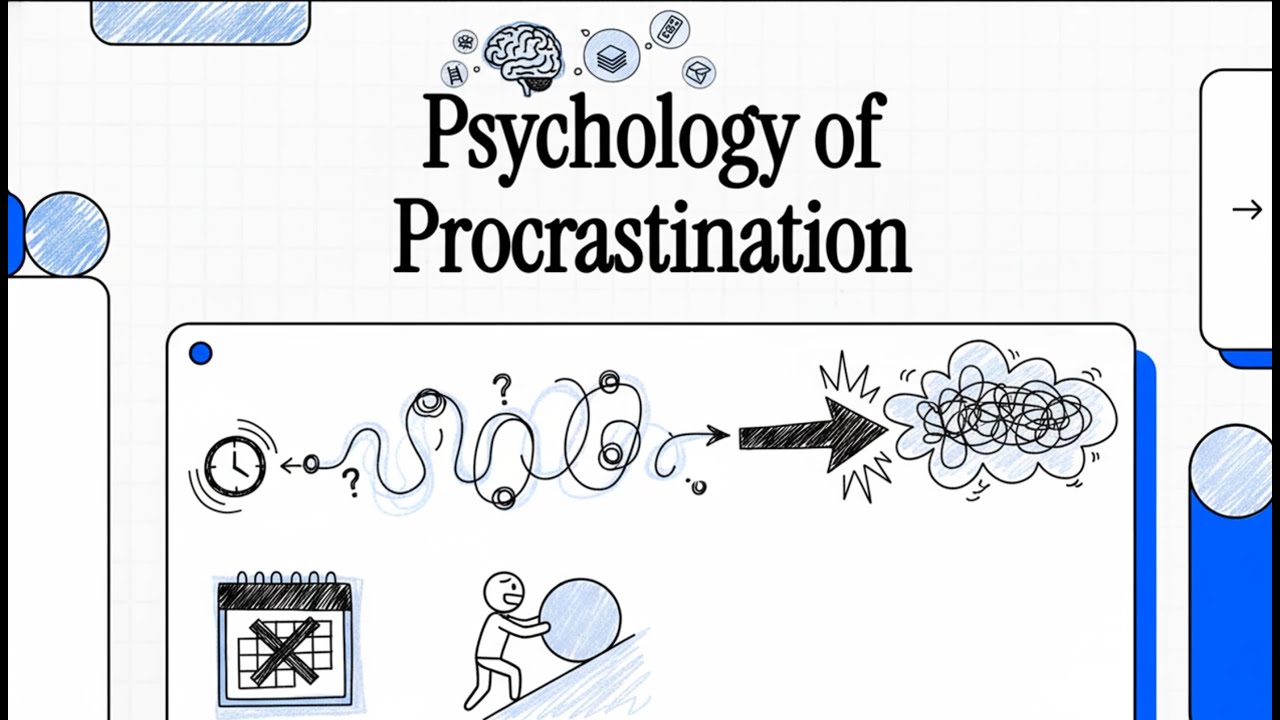 Why We Procrastinate | The Psychology Explained Simply