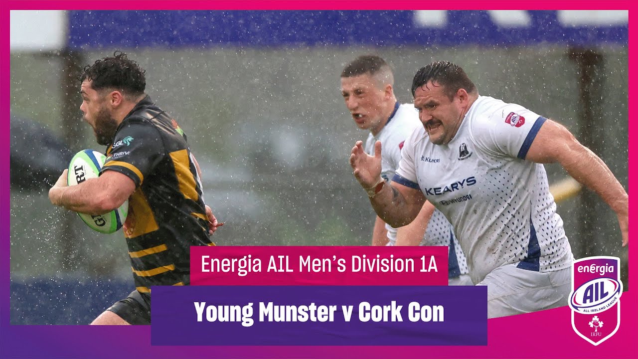 Young Munster v Cork Constitution - #EnergiaAIL Highlights Men's Div 1A Rd 16