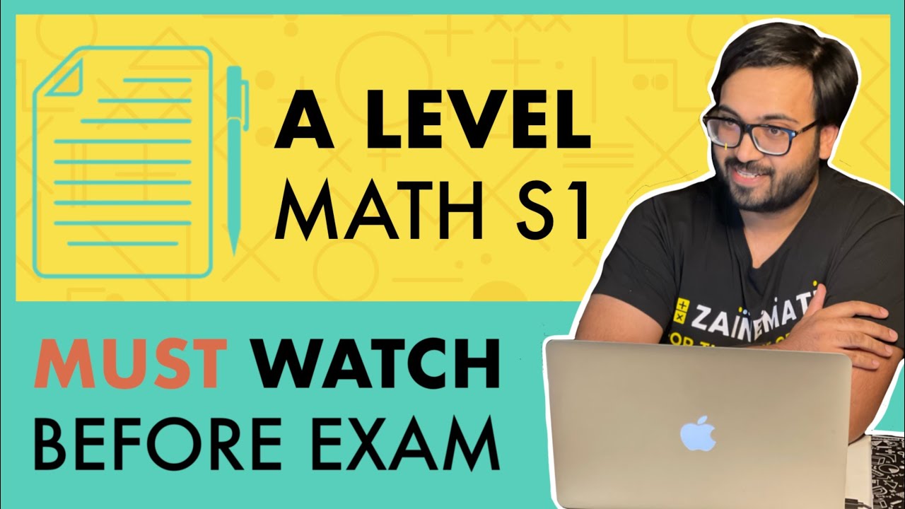 MUST WATCH THIS BEFORE GOING TO S1 A LEVELS