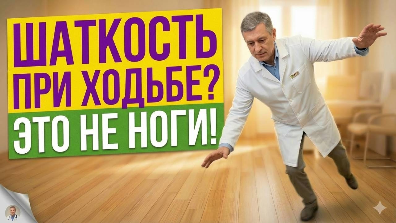 Шаткость при ходьбе это не проблемы с ногами_ Как вернуть контроль над телом_