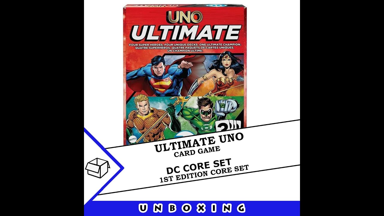 Uno Ultimate: DC Core - 1st Edition