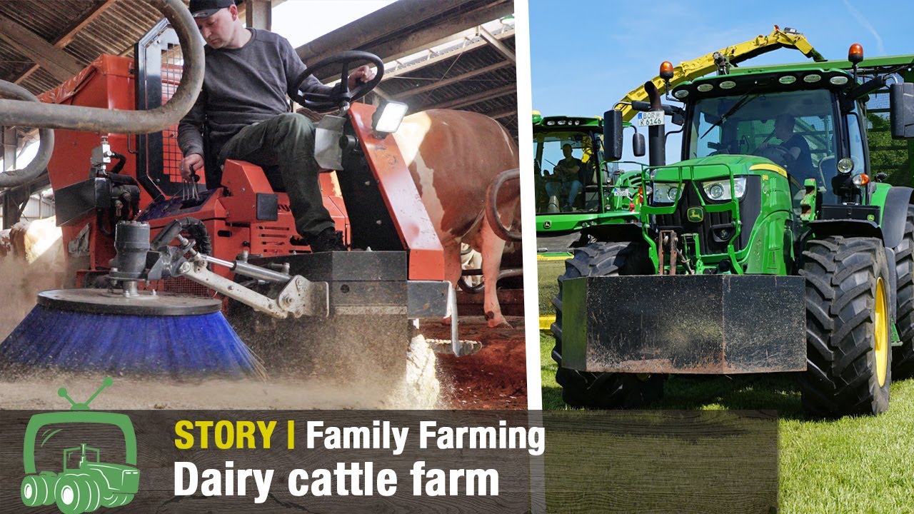 Kortbuss Agrar: Dairy Farm and Agricultural Contractor | John Deere Tractors & Tuchel FarmXpert